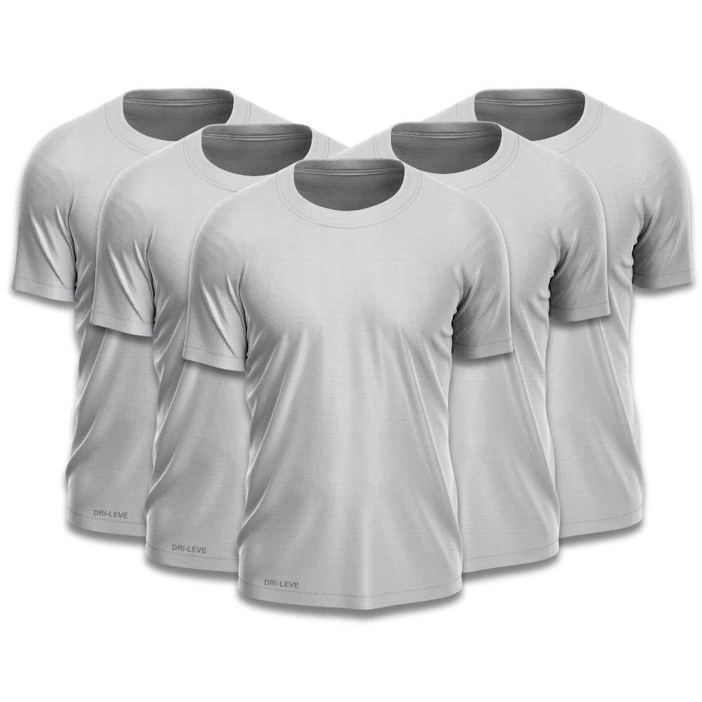 5er-Set Technologische T-Shirts für Herren - KONIGFIT
