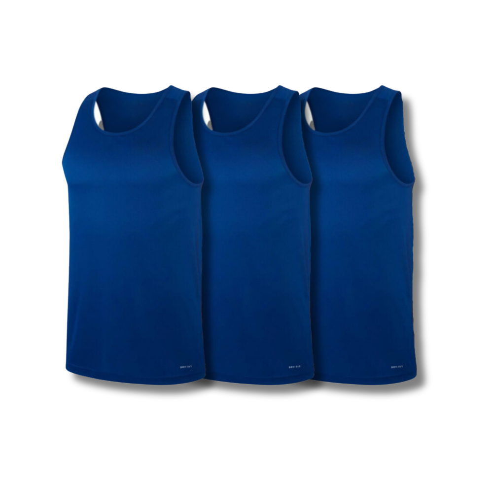 3-teiliges Tanktop-Set – Anti-Schweiß und Anti-Geruch - KONIGFIT