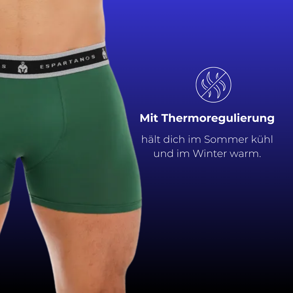 6er-Set Espartan™ Technologische Boxershorts – Mikrofaser - KONIGFIT