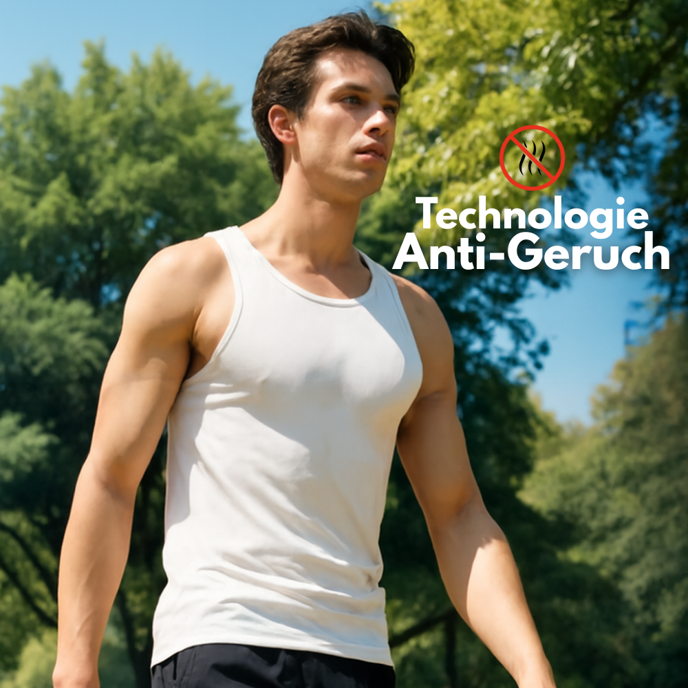 3-teiliges Tanktop-Set – Anti-Schweiß und Anti-Geruch - KONIGFIT