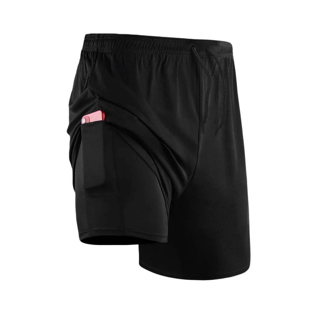 2-in-1-Kompressionsshorts – KONIGFIT