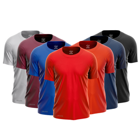 7er-Set Technologische T-Shirts - Anti-Schweiß - KONIGFIT