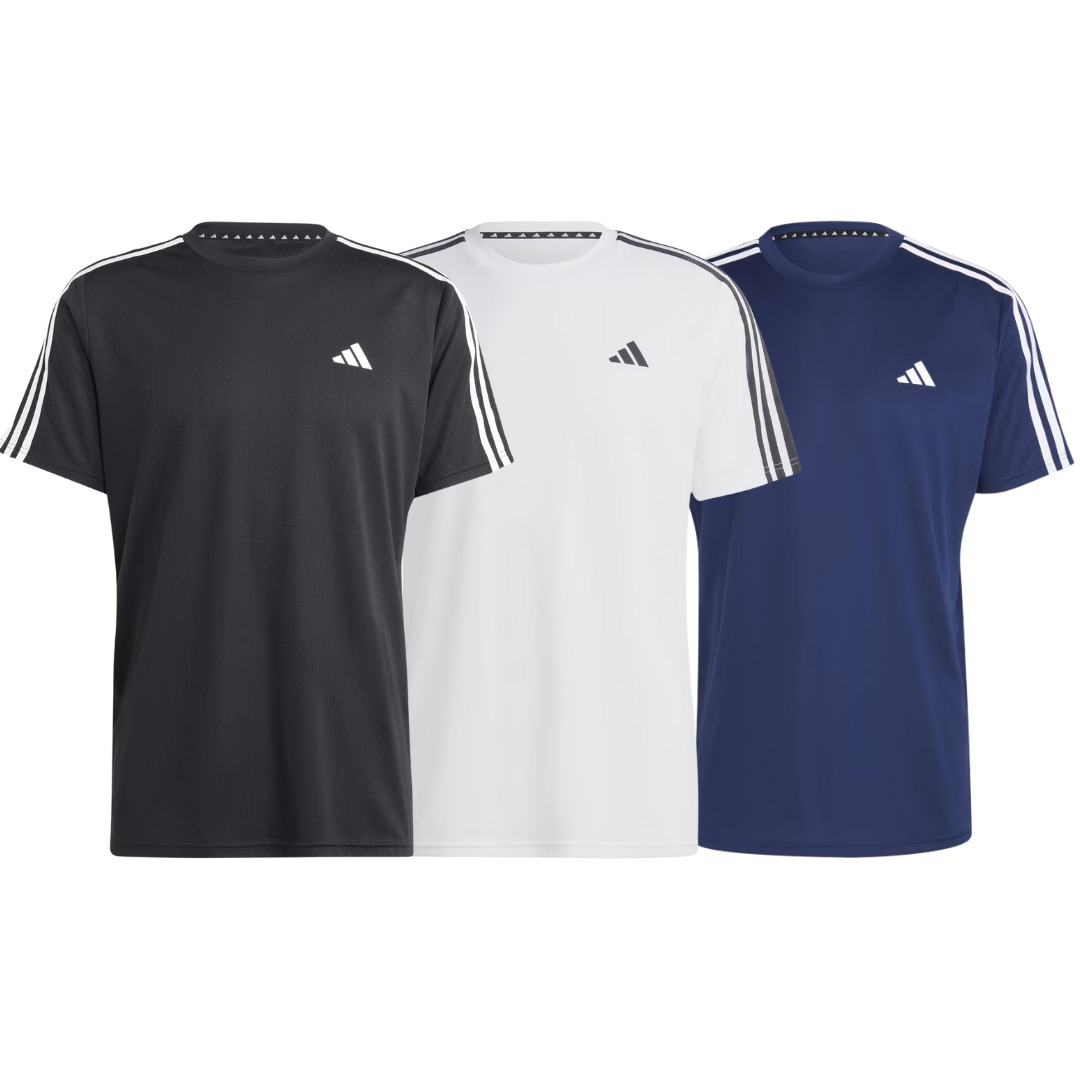 3 Adidas Essentials 3-Streifen-Trainingsshirt (Kaufen Sie 1 und erhalten Sie 3 gratis)