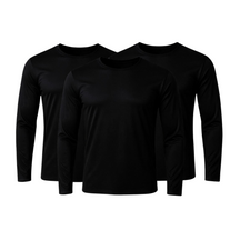 3er-Set Technologische Langarm-T-Shirts - ThermoShirt - KONIGFIT