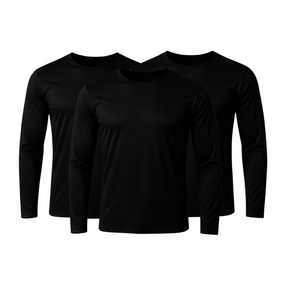 3er-Set Technologische Langarm-T-Shirts - ThermoShirt - KONIGFIT