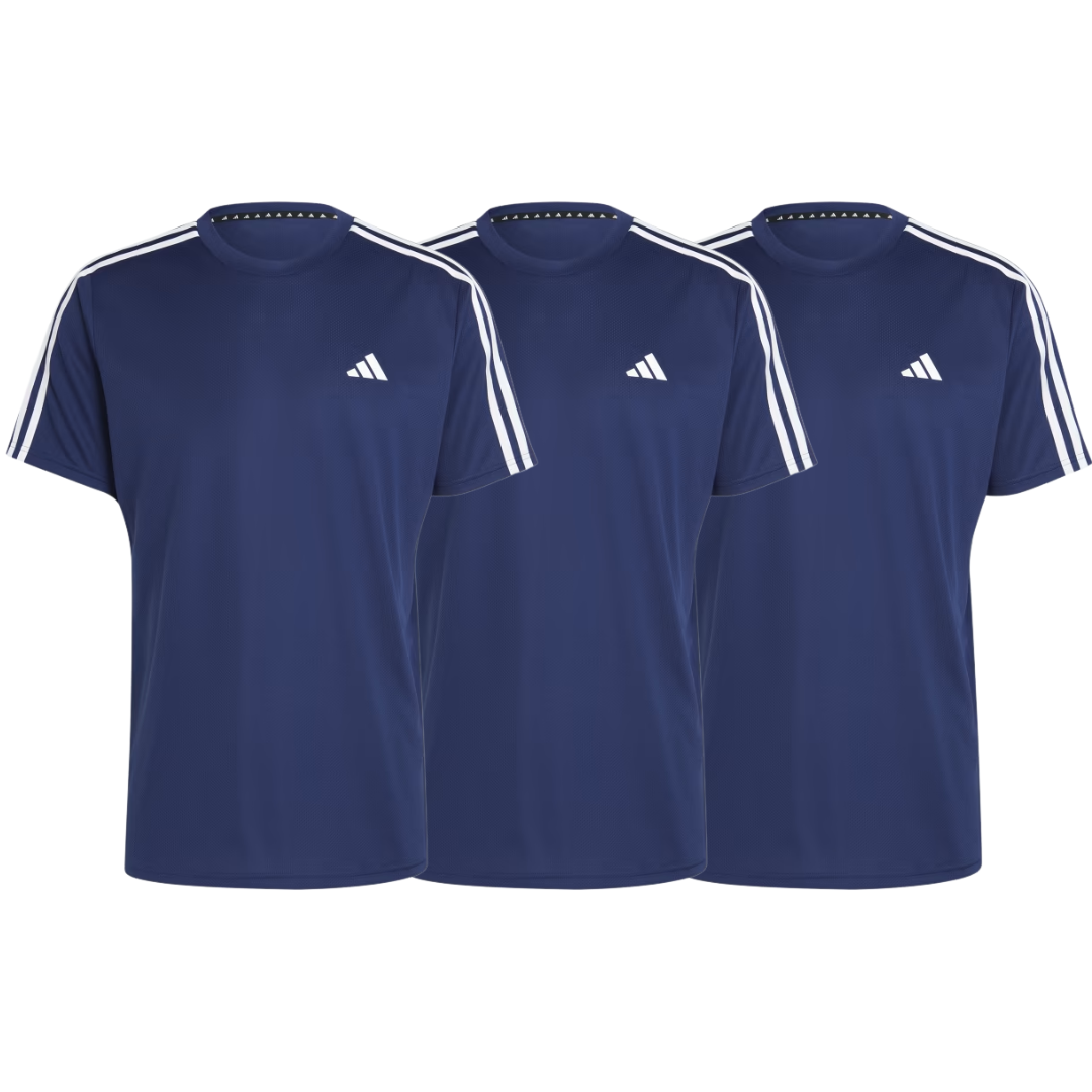 3 Adidas Essentials 3-Streifen-Trainingsshirt (Kaufen Sie 1 und erhalten Sie 3 gratis)