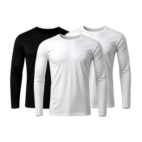 3er-Set Technologische Langarm-T-Shirts - ThermoShirt - KONIGFIT