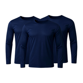 3er-Set Technologische Langarm-T-Shirts - ThermoShirt - KONIGFIT