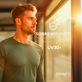 3er-Set Technologische Langarm-T-Shirts - ThermoShirt - KONIGFIT