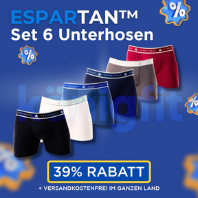 6er-Set Espartan™ Technologische Boxershorts – Mikrofaser - KONIGFIT