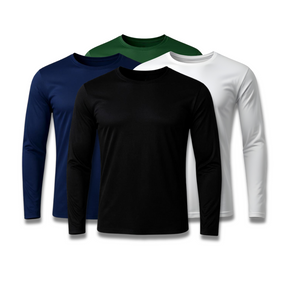 Set mit 4 Langarm-T-Shirts mit Technologie – Jubiläumsaktion - KONIGFIT