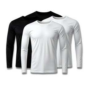 Set mit 4 Langarm-T-Shirts mit Technologie – Jubiläumsaktion - KONIGFIT