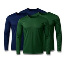 Set mit 4 Langarm-T-Shirts mit Technologie – Jubiläumsaktion - KONIGFIT