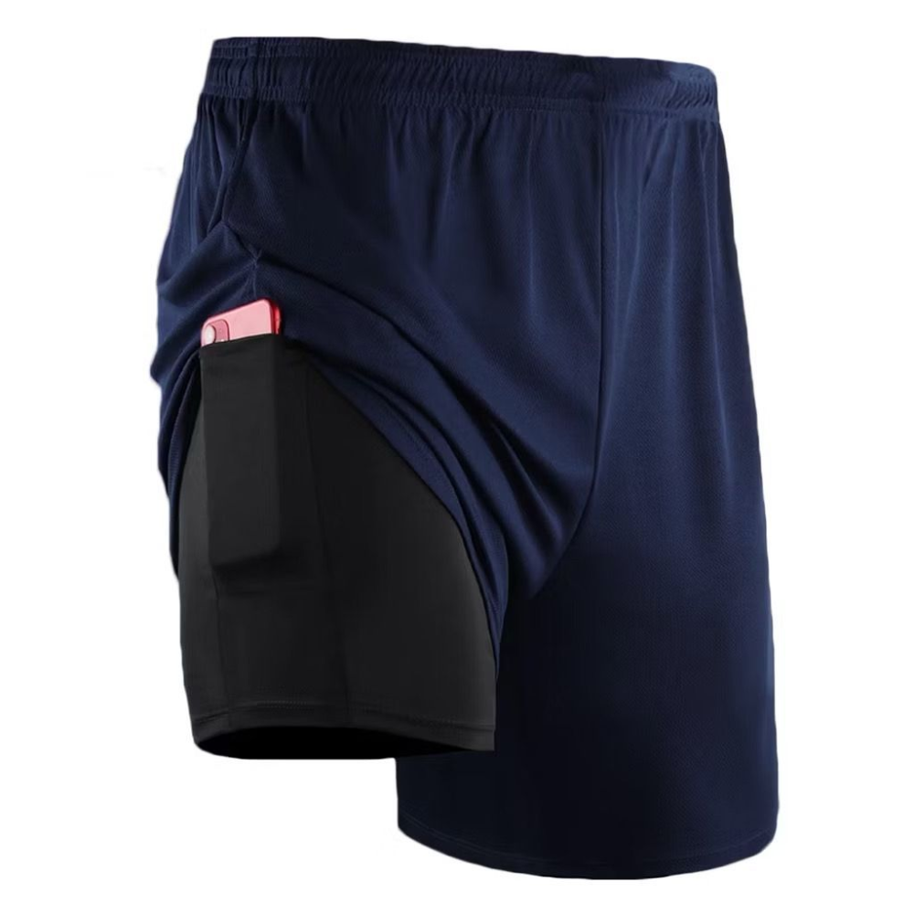 2-in-1-Kompressionsshorts – KONIGFIT