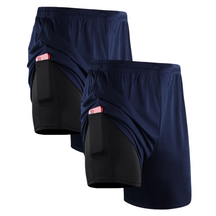 2-in-1-Kompressionsshorts-Set - KONIGFIT