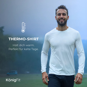 3er-Set Technologische Langarm-T-Shirts - ThermoShirt - KONIGFIT